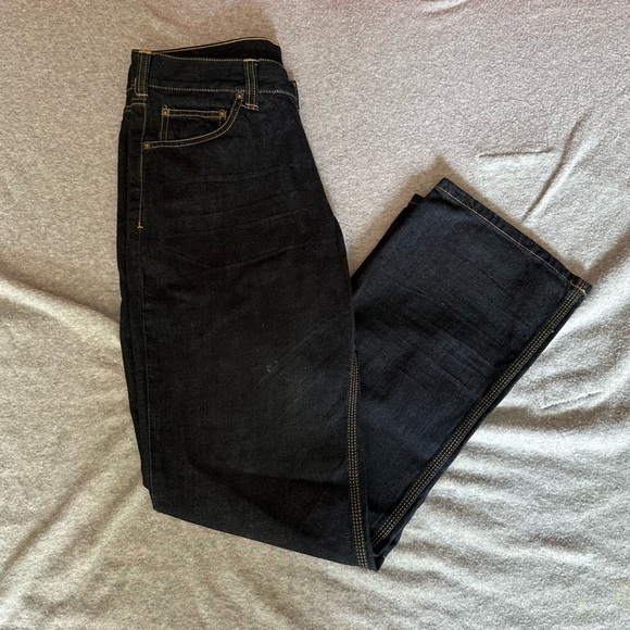 Carhartt Black Straight-Leg Jeans Timeless Design - Picture 1 of 6